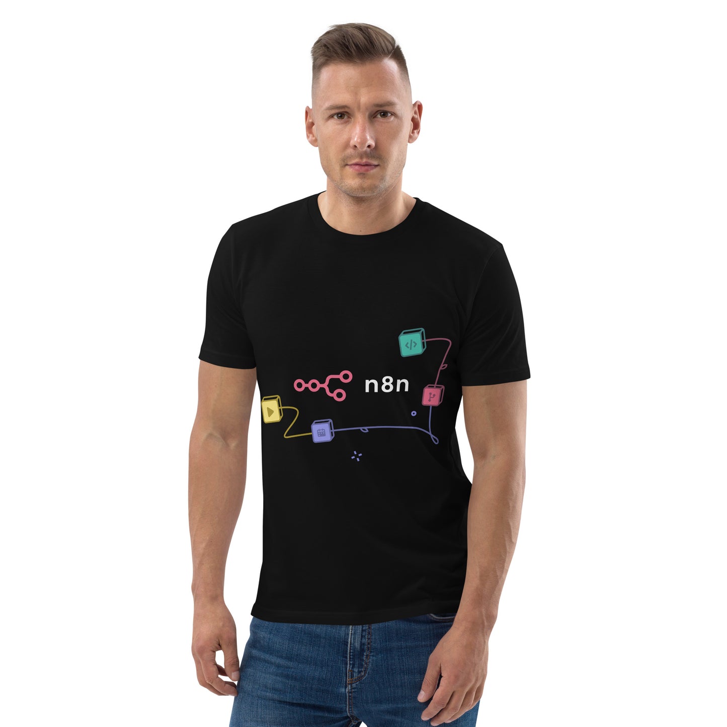 n8n T-shirt Black